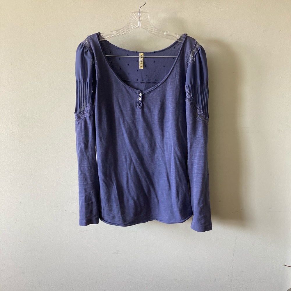 Free People puff sleeve